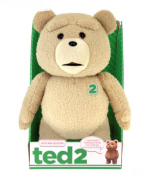 talking ted bear with moving mouth